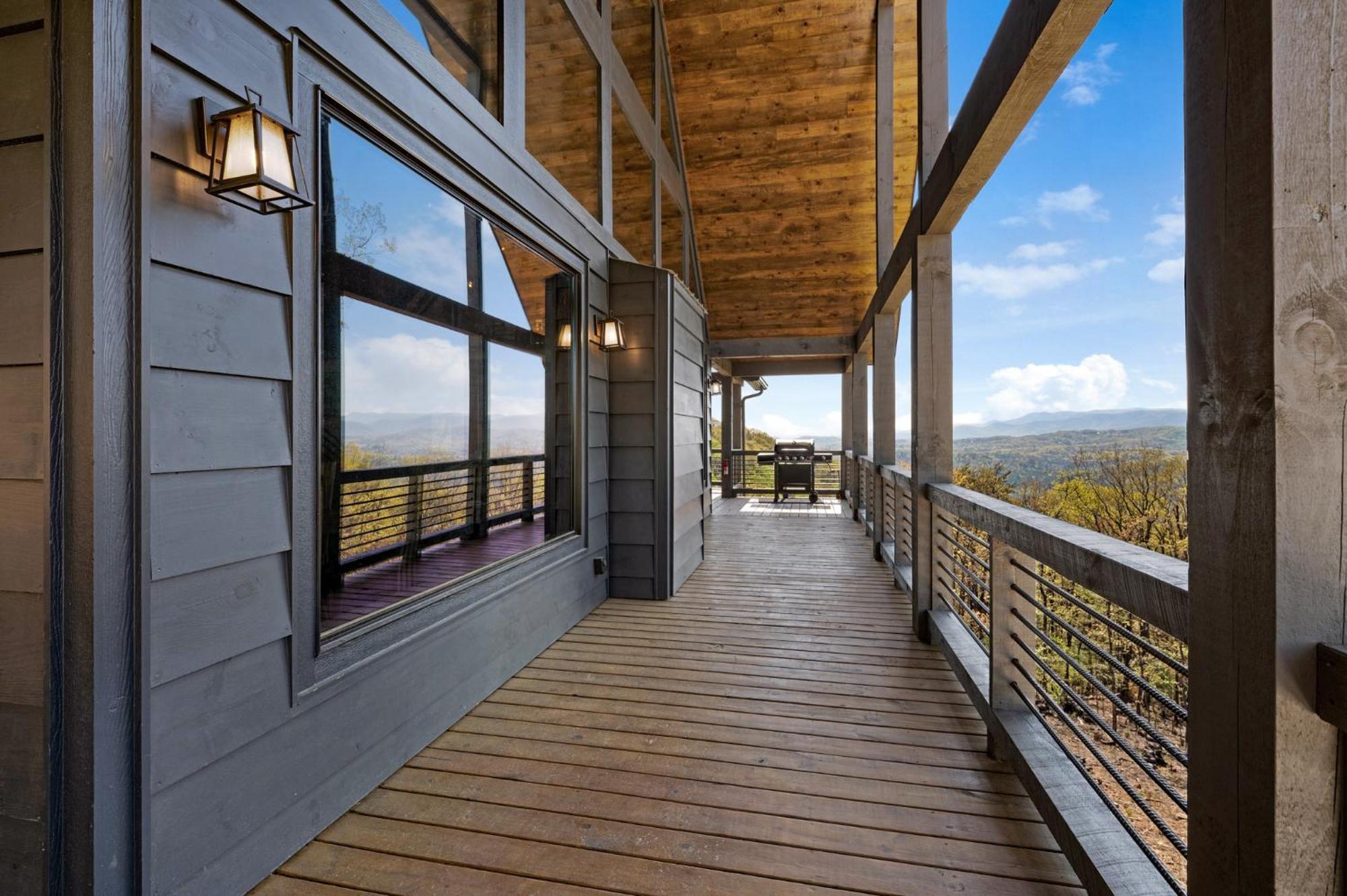Mountain Air - Luxury Mountain View Cabin Blue Ridge Esterno foto