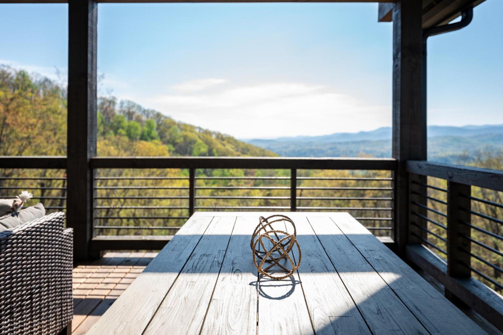 Mountain Air - Luxury Mountain View Cabin Blue Ridge Esterno foto