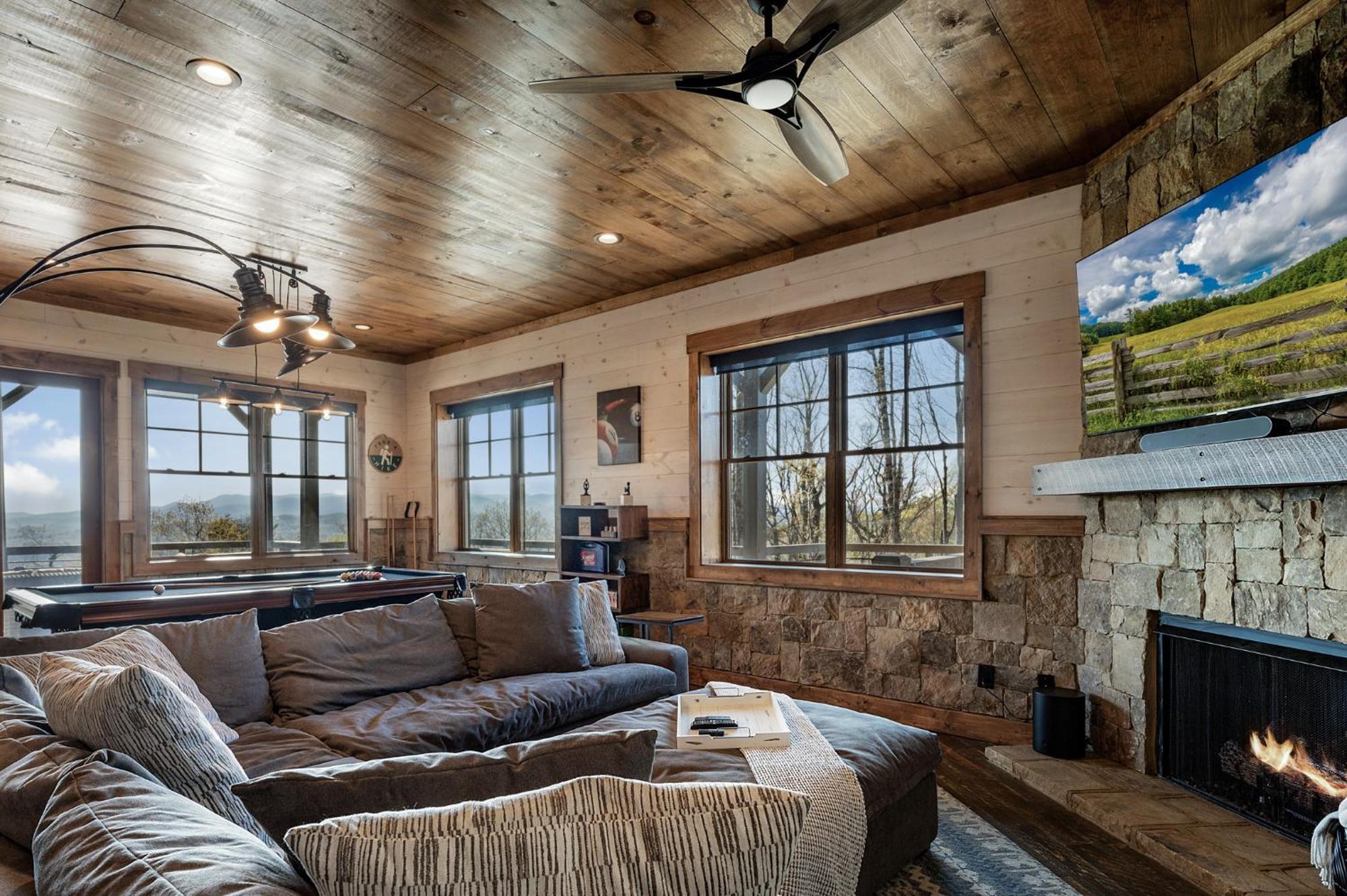 Mountain Air - Luxury Mountain View Cabin Blue Ridge Esterno foto